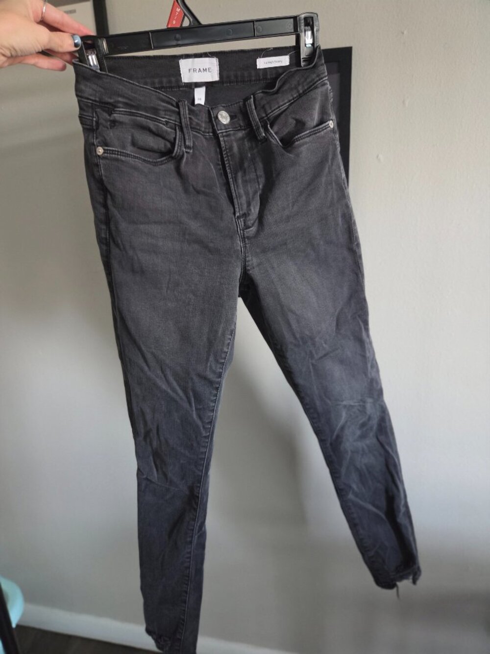 Black skinny jeans